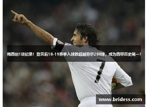 梅西创1项纪录！登贝莉18-19赛季入球数超越劳尔288球，成为西甲历史第一！